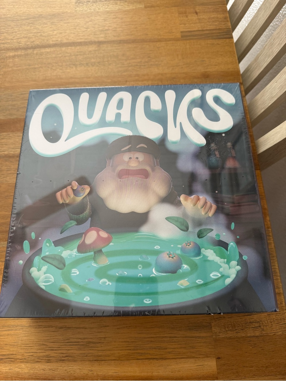 Quacks Board Game - Teal and Green Edition Halloween Fun Game Night